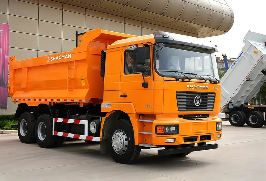 CAMION BENNE SHACMAN F2000 6X4